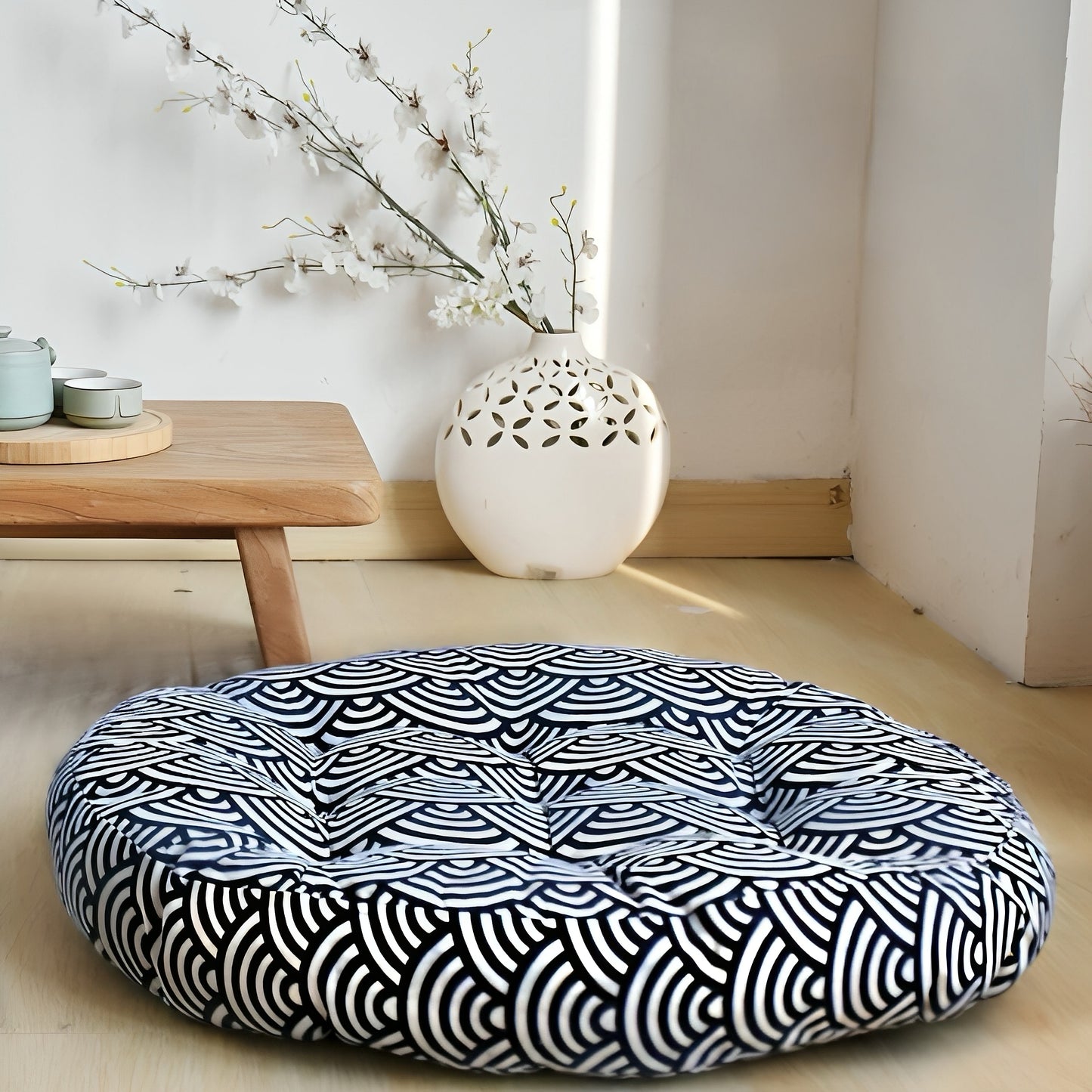 Japanese zen meditation cushion